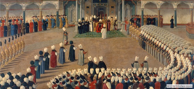 Miniatur of Sultan's Ceremony